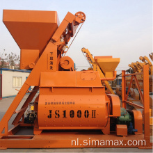 JS1000 nieuwste betonnen mixermachine